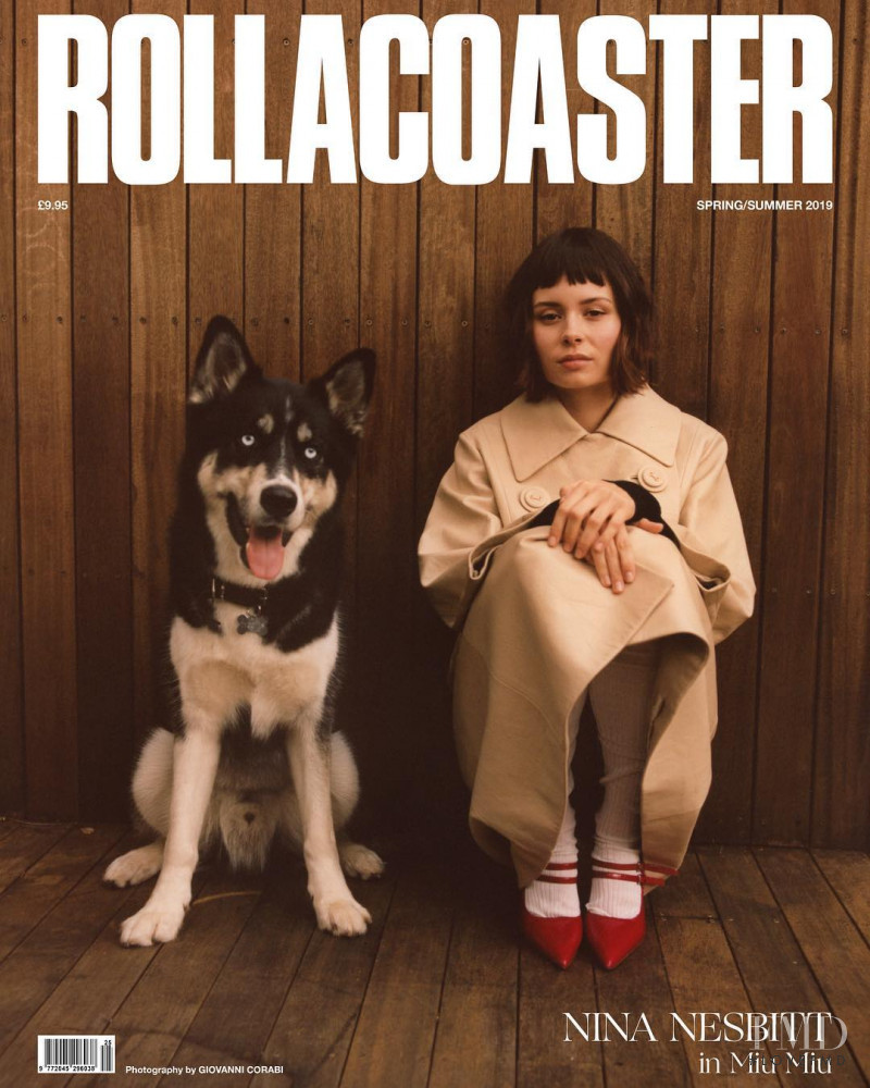 Nina Nesbitt featured on the Rollacoaster cover from March 2019