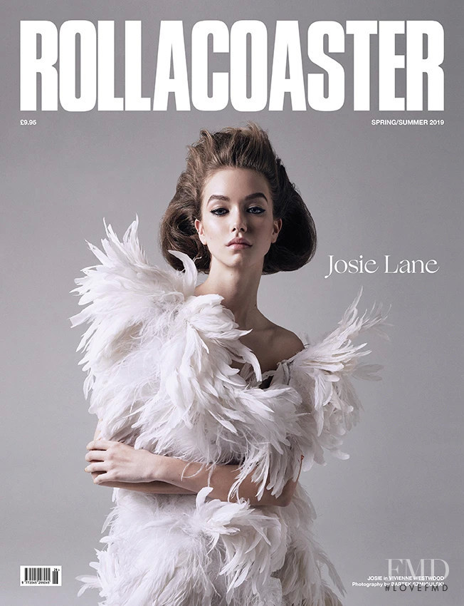 Josie Lane featured on the Rollacoaster cover from March 2019