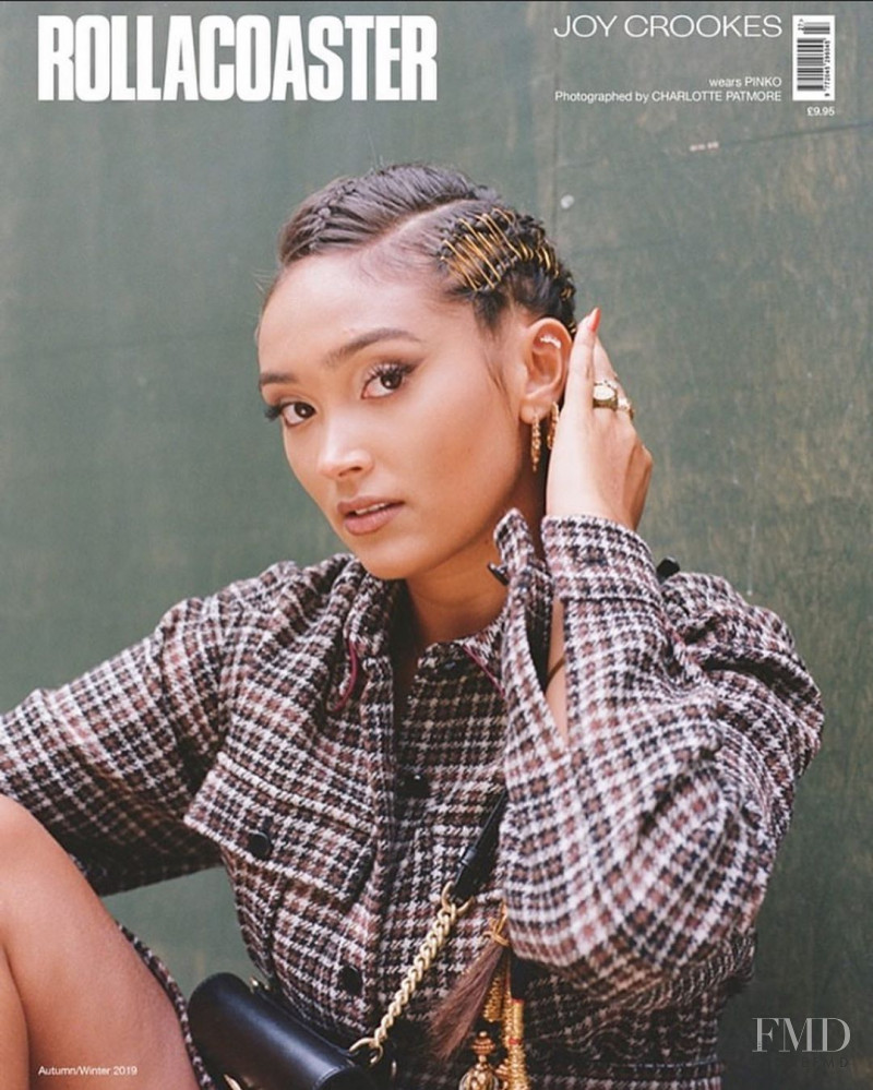 Joy Crookes featured on the Rollacoaster cover from October 2019