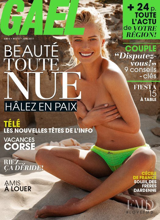 Jessica van der Steen featured on the Gael cover from June 2011