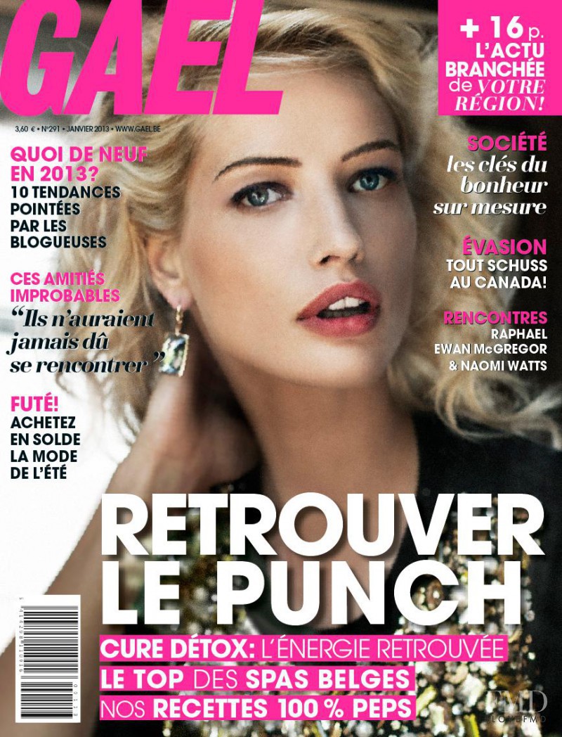 Jessica van der Steen featured on the Gael cover from January 2013