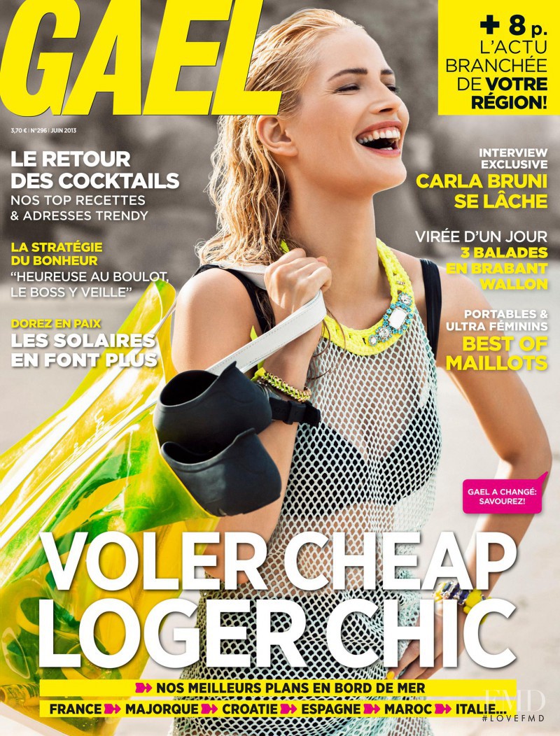 Jessica van der Steen featured on the Gael cover from June 2013