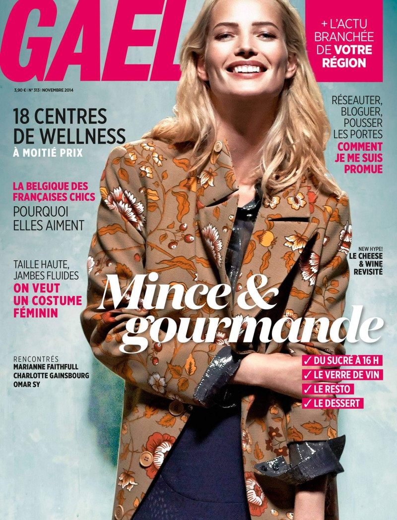 Jessica van der Steen featured on the Gael cover from November 2014