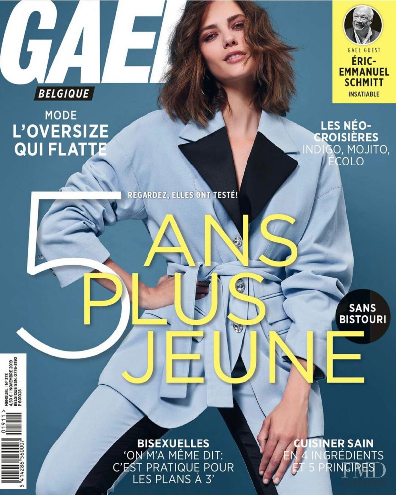 Joy van der Eecken featured on the Gael cover from November 2019