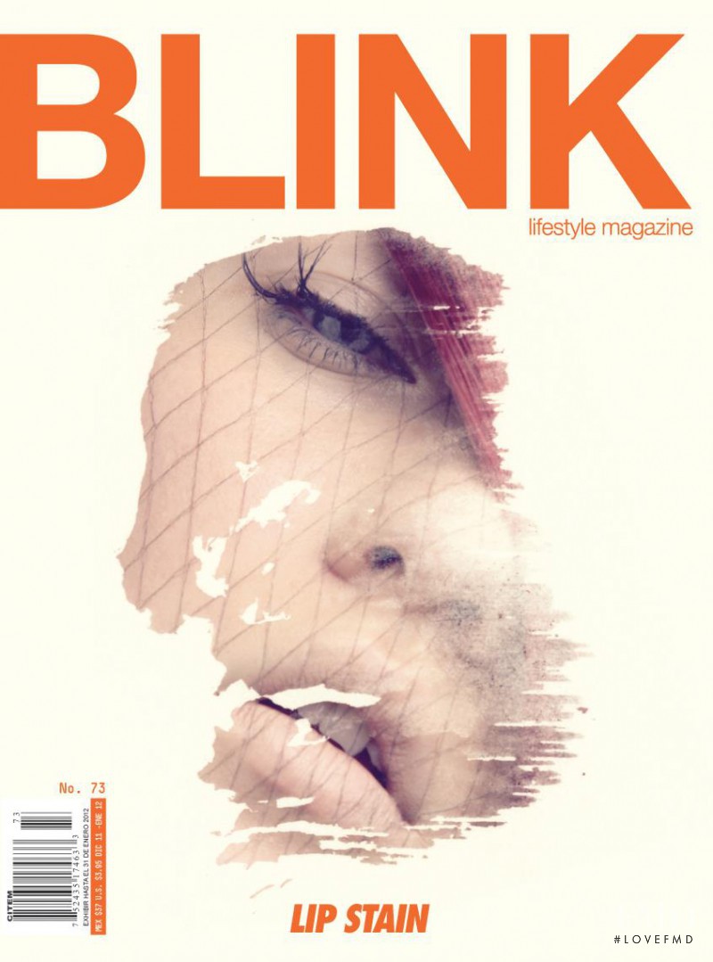 Anna Fedorovna featured on the Blink cover from December 2011