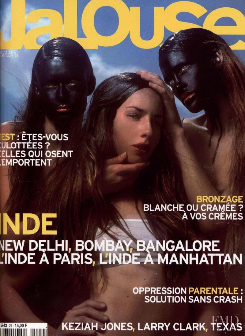 Kari-Anne Liverud, Mariana Weickert, Lydia M. Gifford featured on the Jalouse cover from June 1999