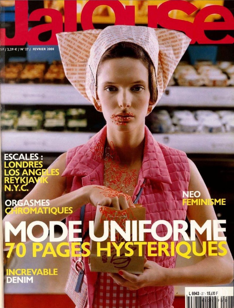  featured on the Jalouse cover from February 2000
