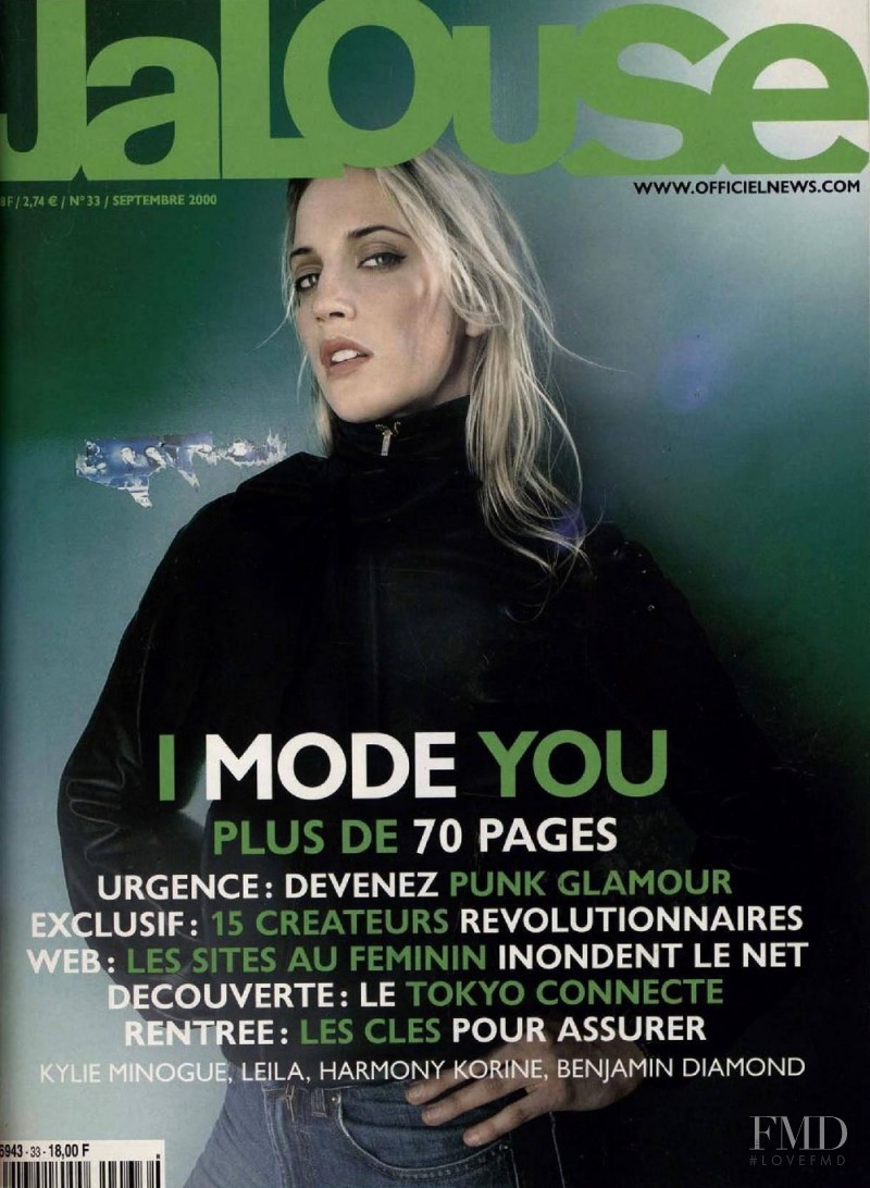  featured on the Jalouse cover from September 2000