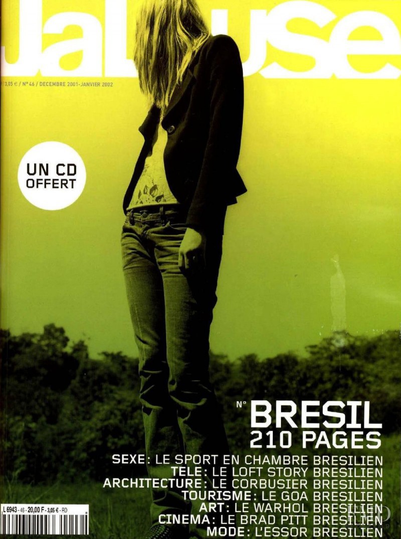  featured on the Jalouse cover from December 2001