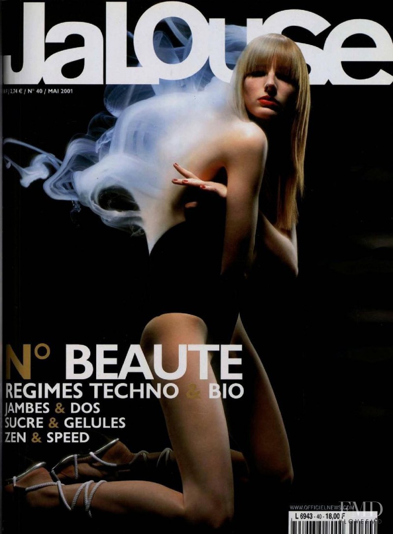 Grace Kelsey featured on the Jalouse cover from May 2001