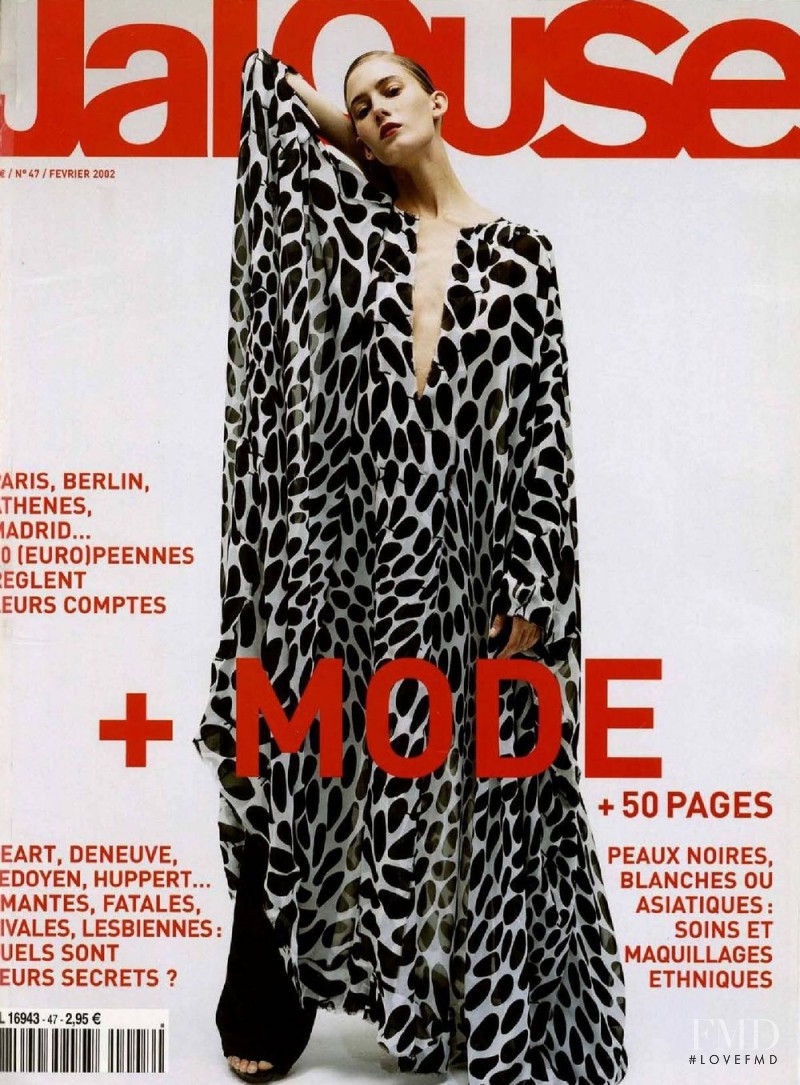 Valerie Sipp featured on the Jalouse cover from February 2002