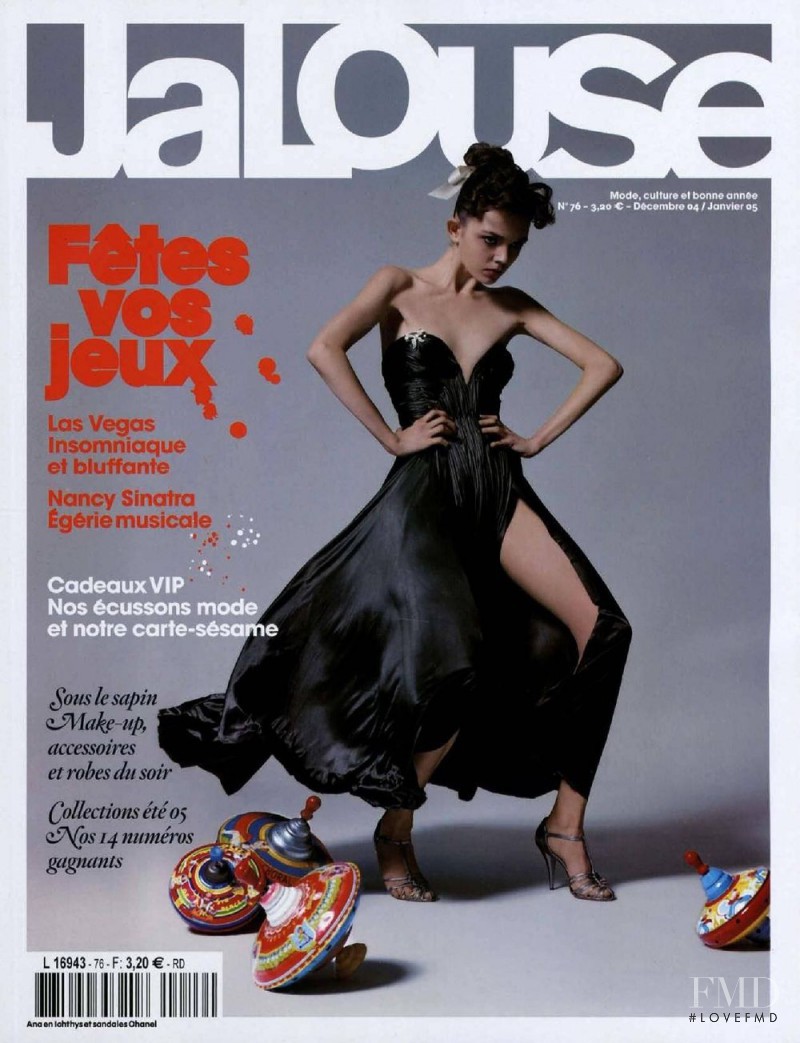  featured on the Jalouse cover from December 2004