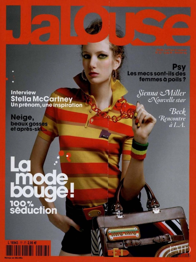  featured on the Jalouse cover from February 2005