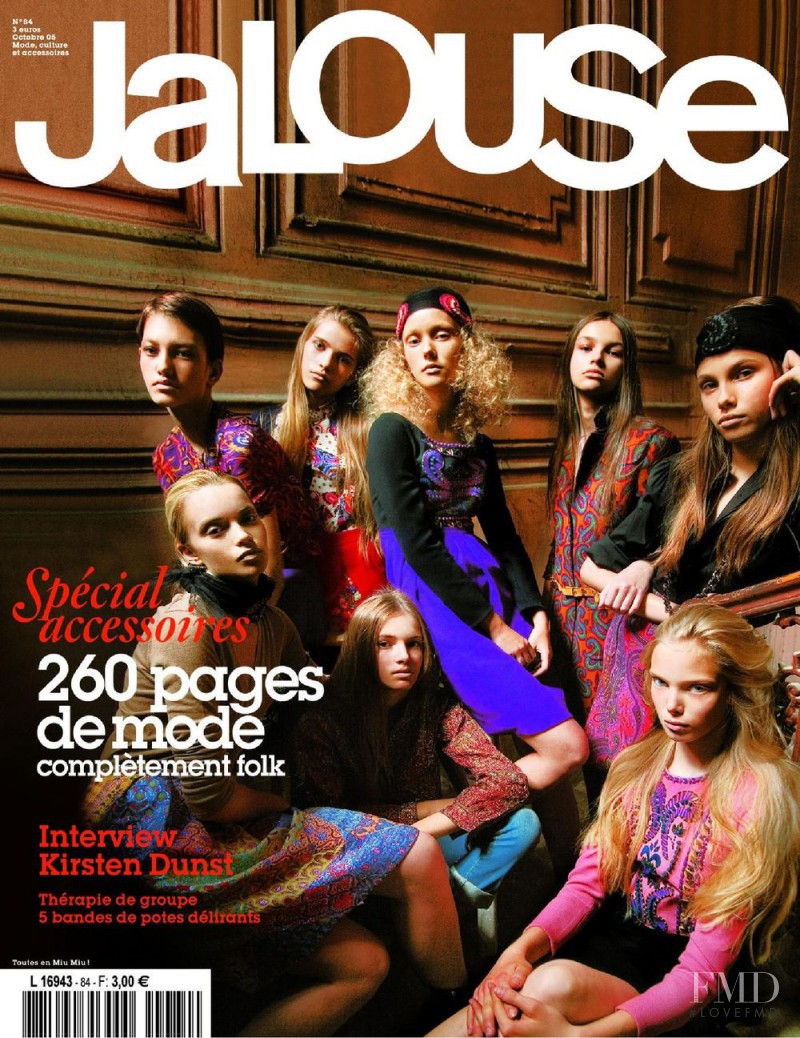  featured on the Jalouse cover from October 2005
