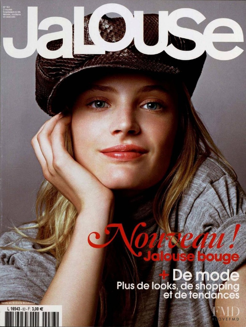 Leah de Wavrin featured on the Jalouse cover from September 2005