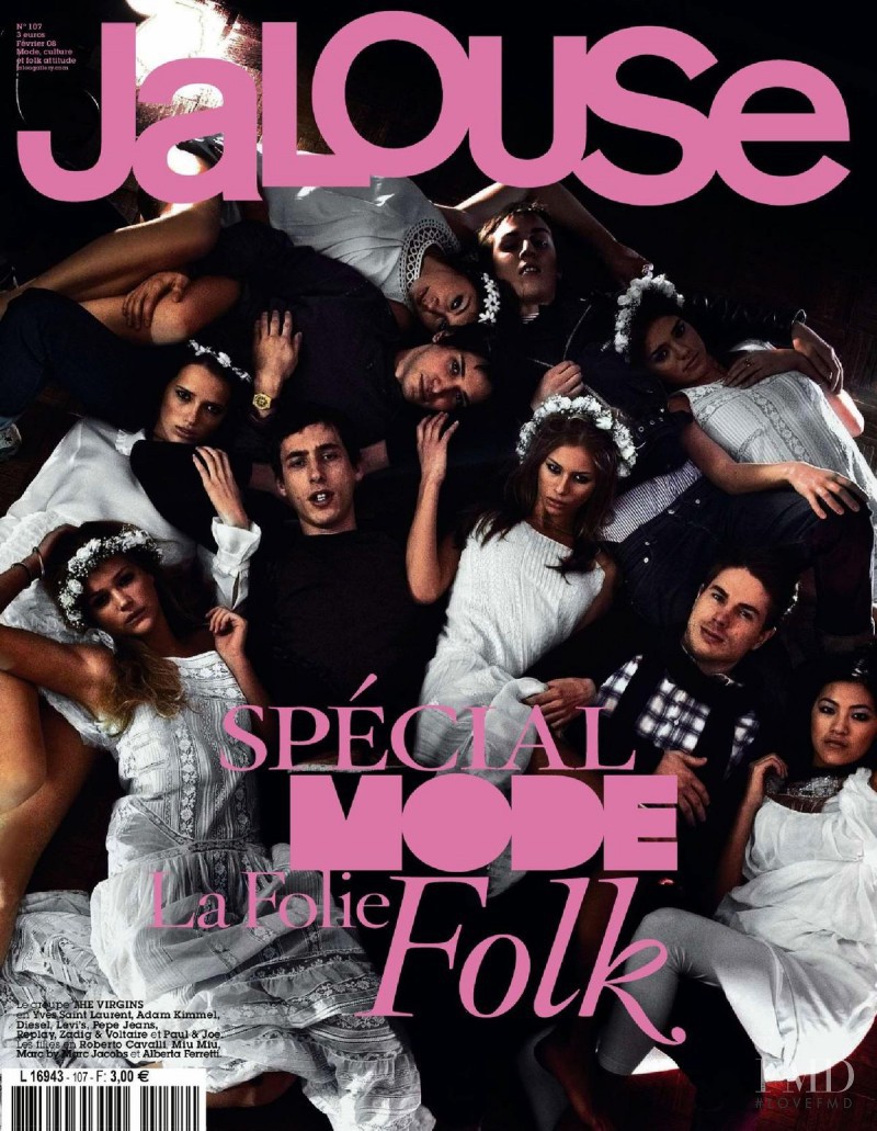 The Virgins featured on the Jalouse cover from February 2008