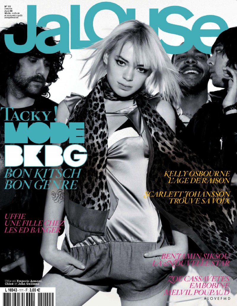 Uffie featured on the Jalouse cover from June 2008