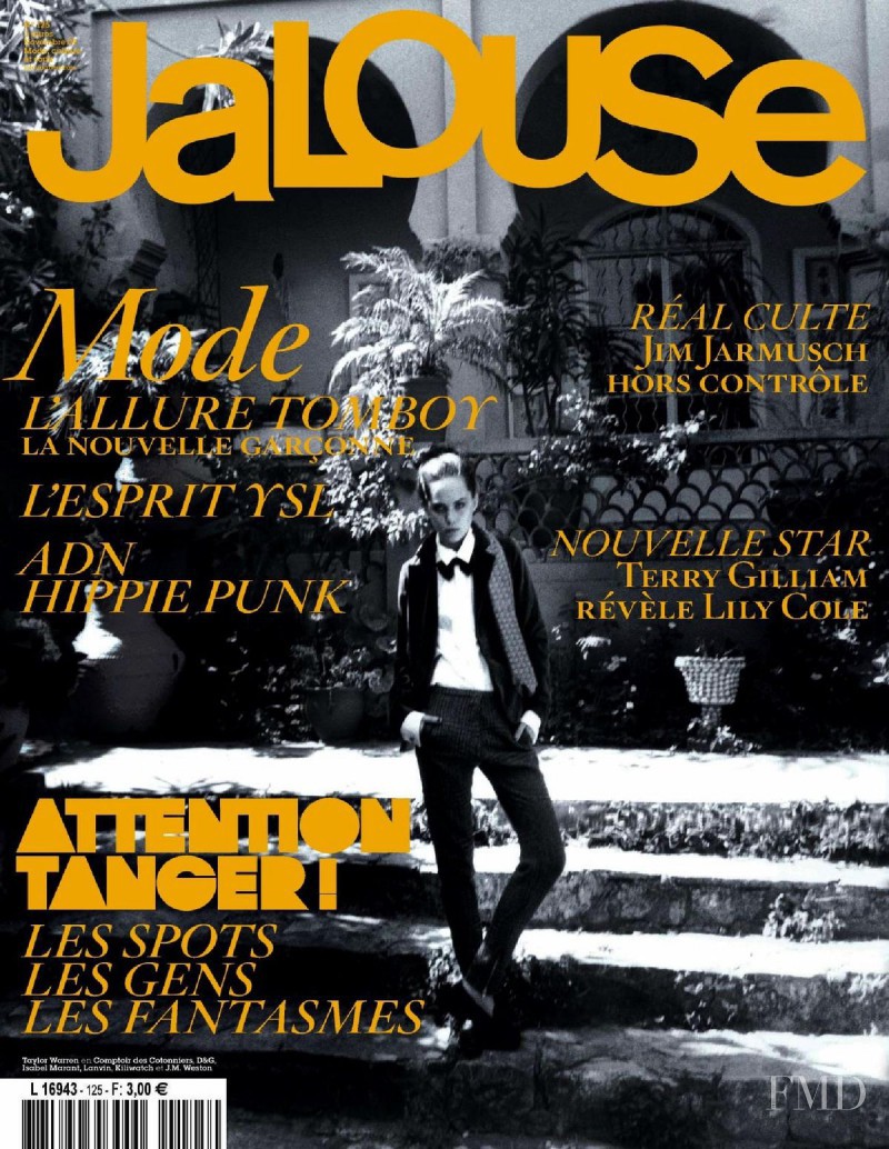Taylor Warren featured on the Jalouse cover from November 2009