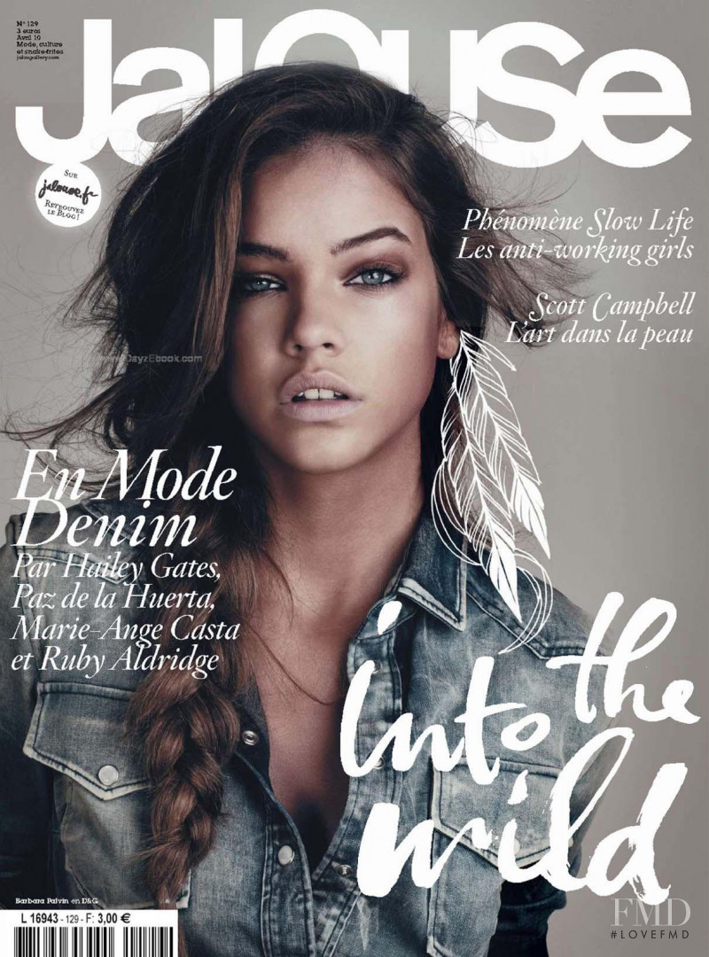 Barbara Palvin featured on the Jalouse cover from April 2010