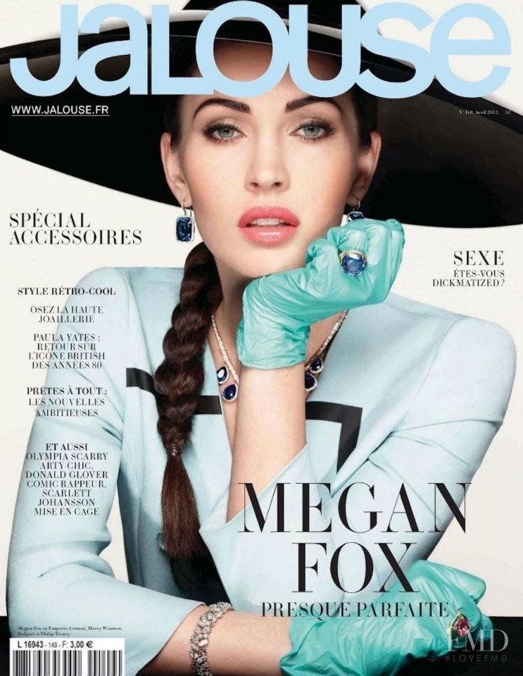 Megan Fox featured on the Jalouse cover from April 2012