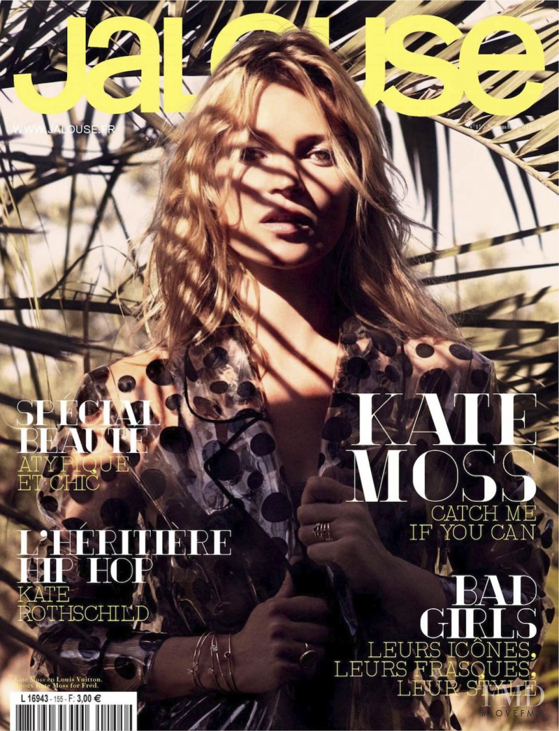 Kate Moss featured on the Jalouse cover from November 2012