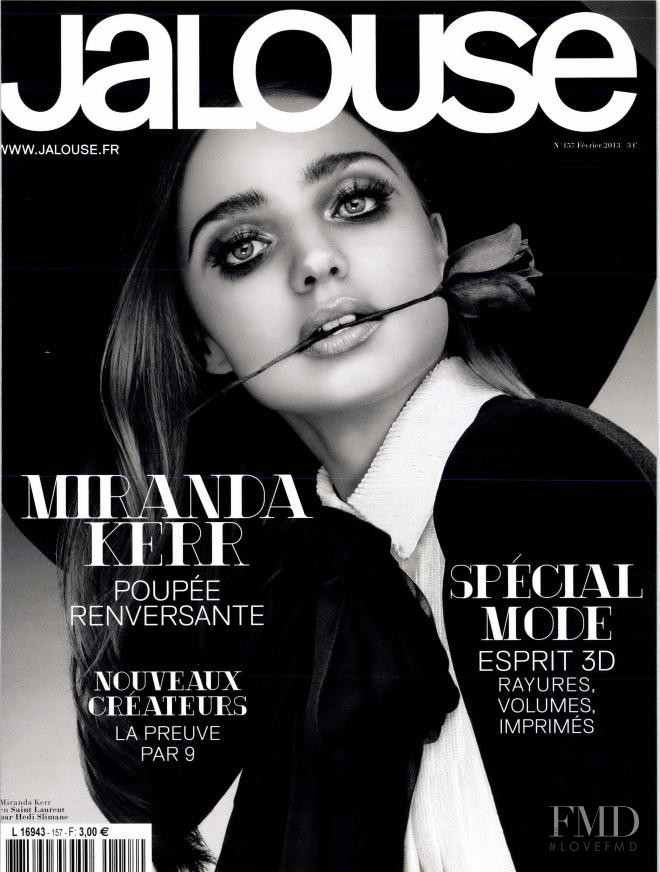 Miranda Kerr featured on the Jalouse cover from February 2013