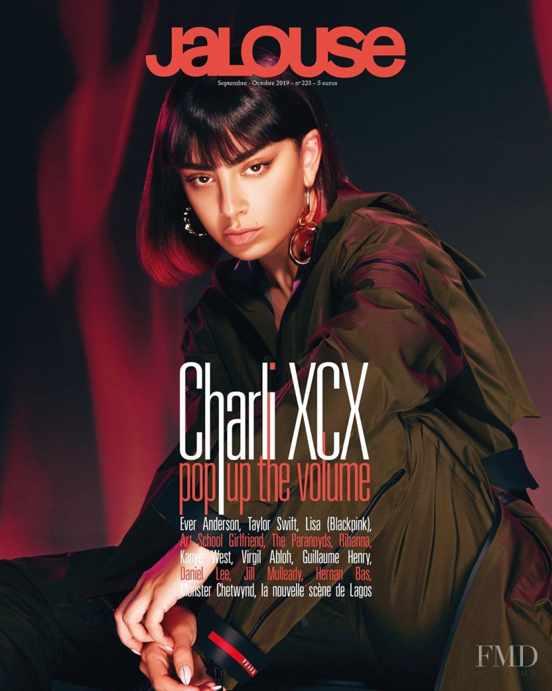 Charli XCX featured on the Jalouse cover from September 2019