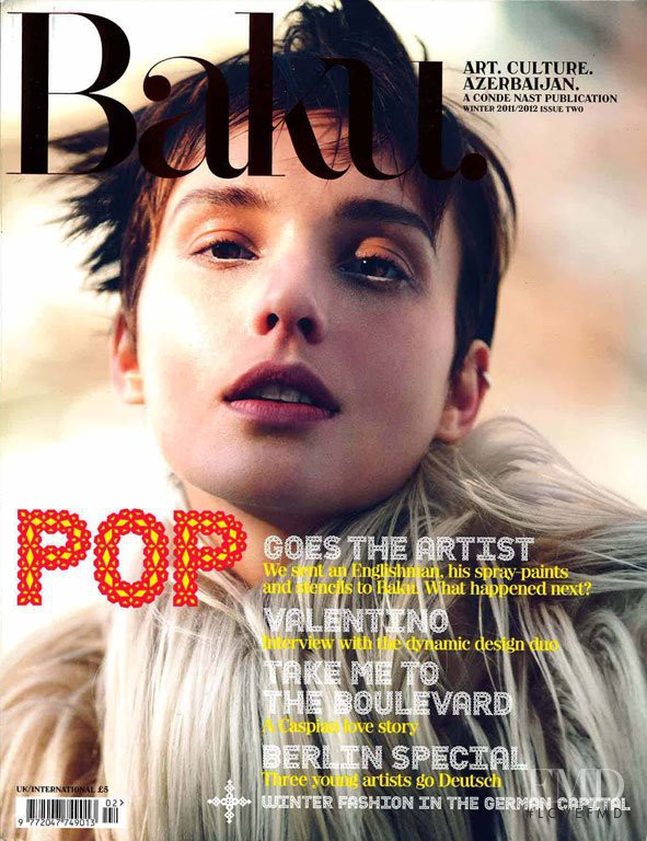 Isabel Hickmann featured on the Baku cover from December 2011