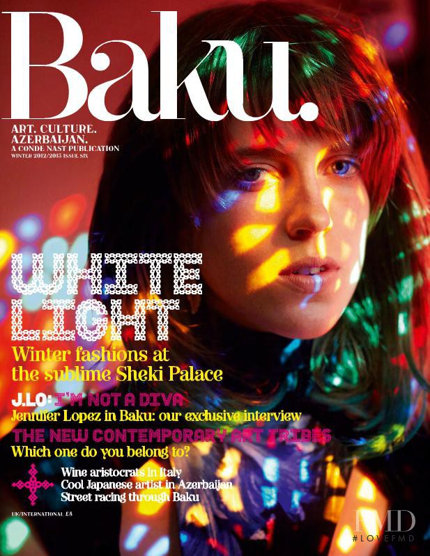 Sojourner Morrell featured on the Baku cover from December 2012