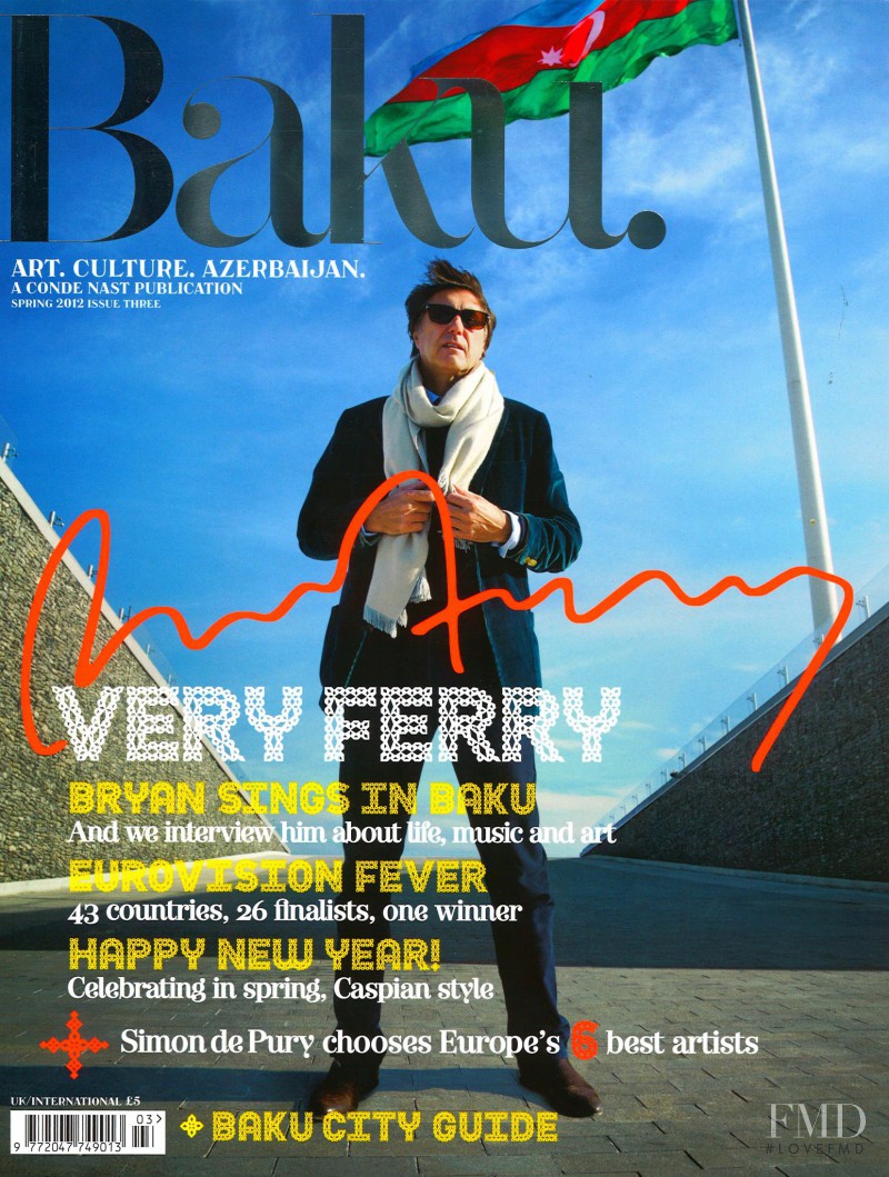 featured on the Baku cover from March 2012