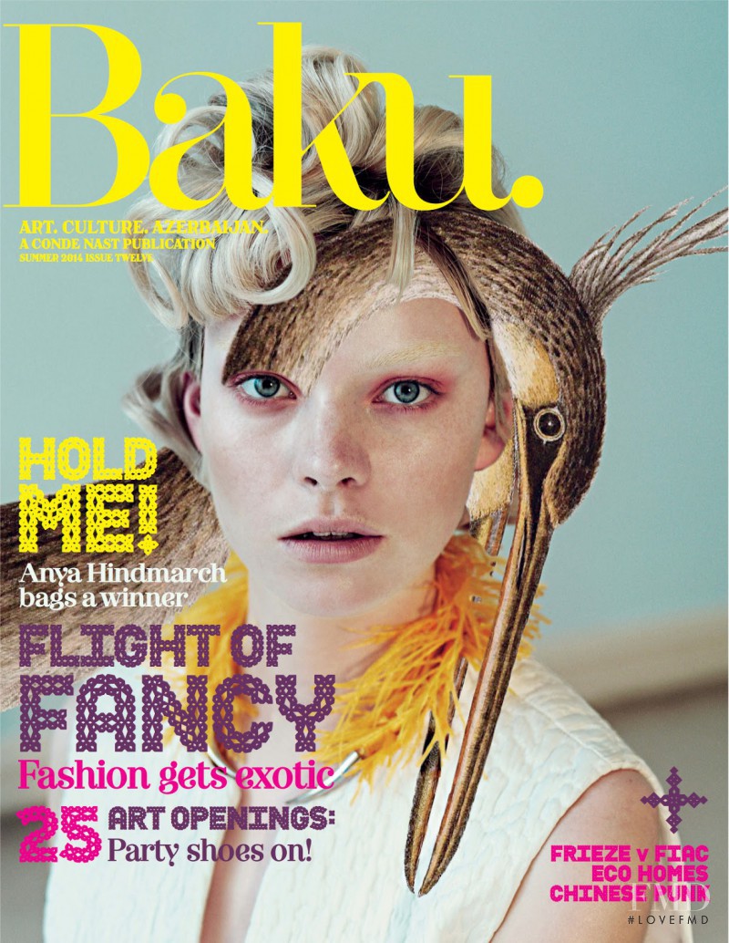 Gwen Loos featured on the Baku cover from June 2014