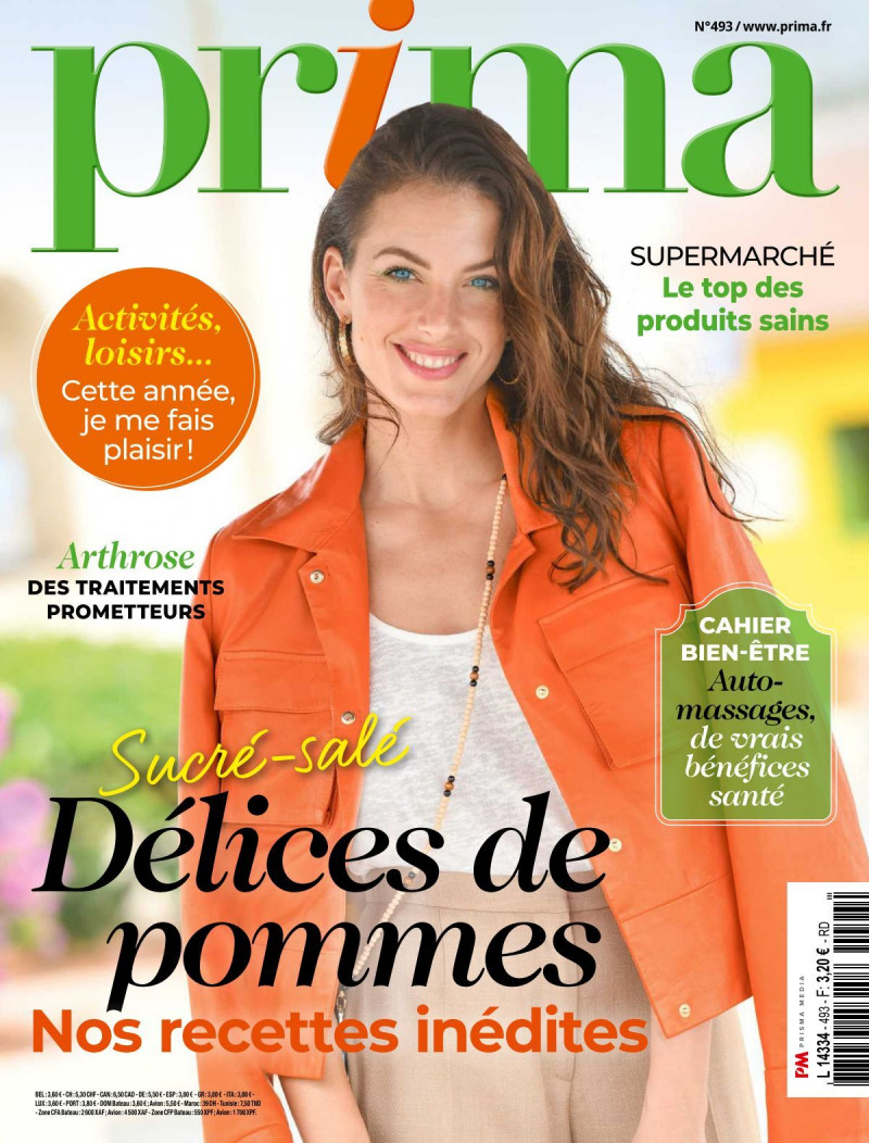  featured on the Prima cover from September 2023