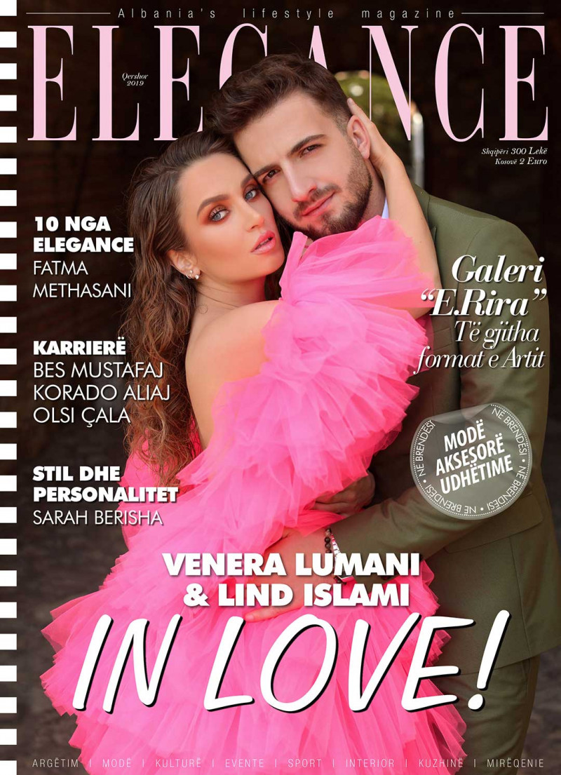 Venera Lumani, Lind Islami featured on the Elegance Albania cover from June 2019