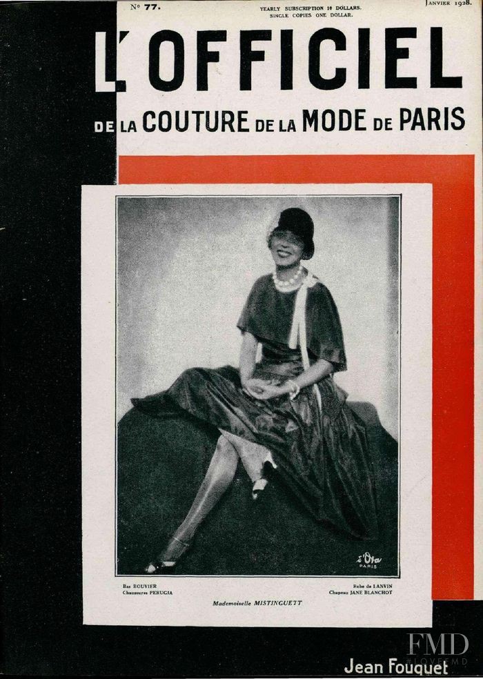  featured on the L\'Officiel France cover from January 1928