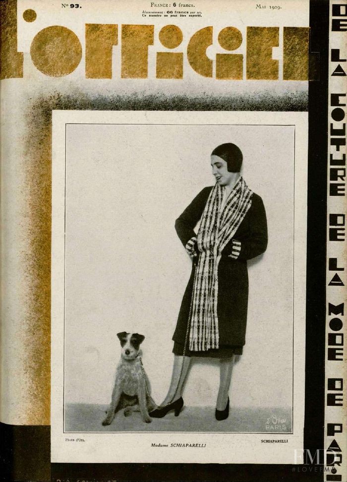  featured on the L\'Officiel France cover from May 1929