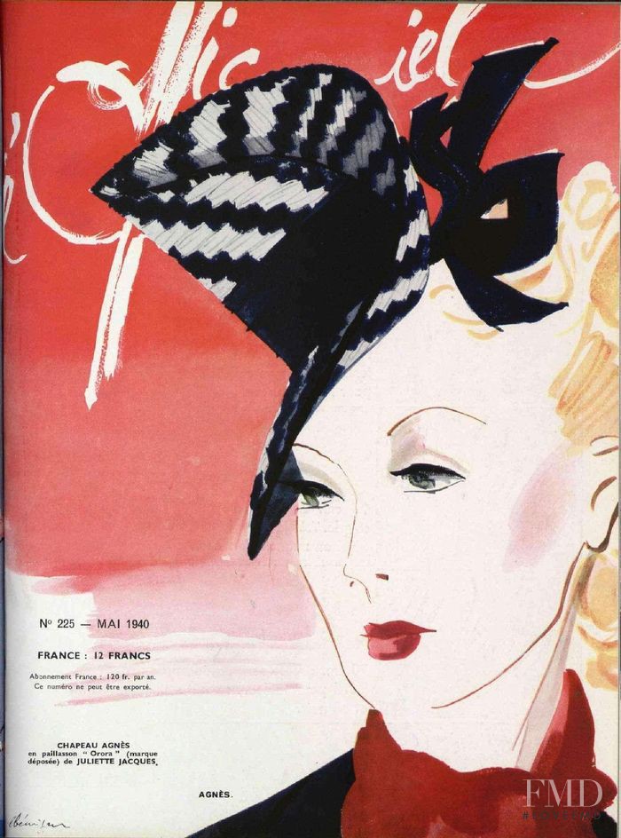  featured on the L\'Officiel France cover from May 1940