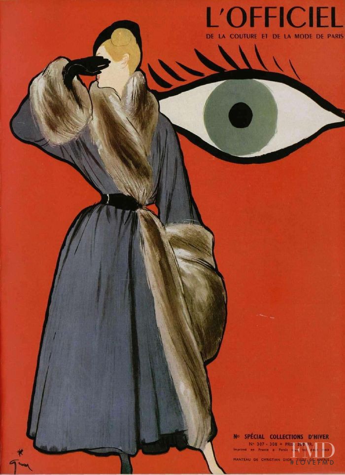  featured on the L\'Officiel France cover from September 1947