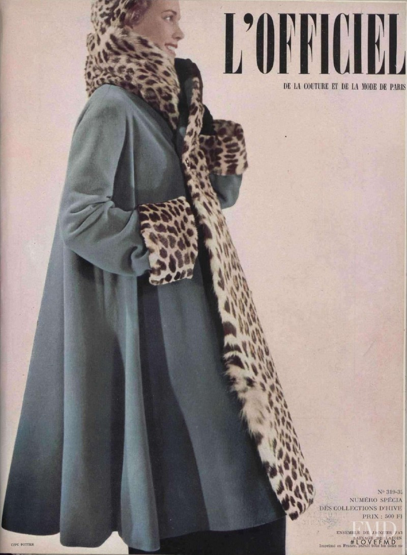  featured on the L\'Officiel France cover from September 1948