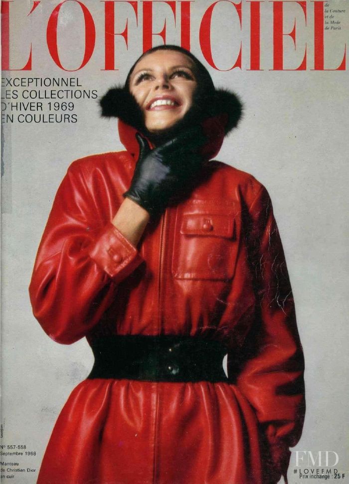  featured on the L\'Officiel France cover from September 1968