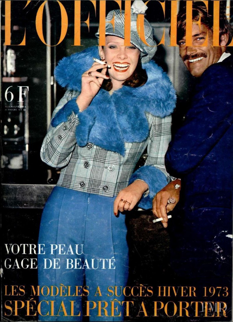  featured on the L\'Officiel France cover from October 1972