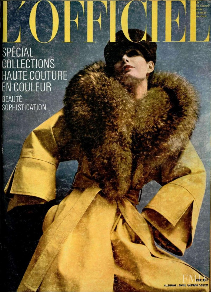  featured on the L\'Officiel France cover from September 1972