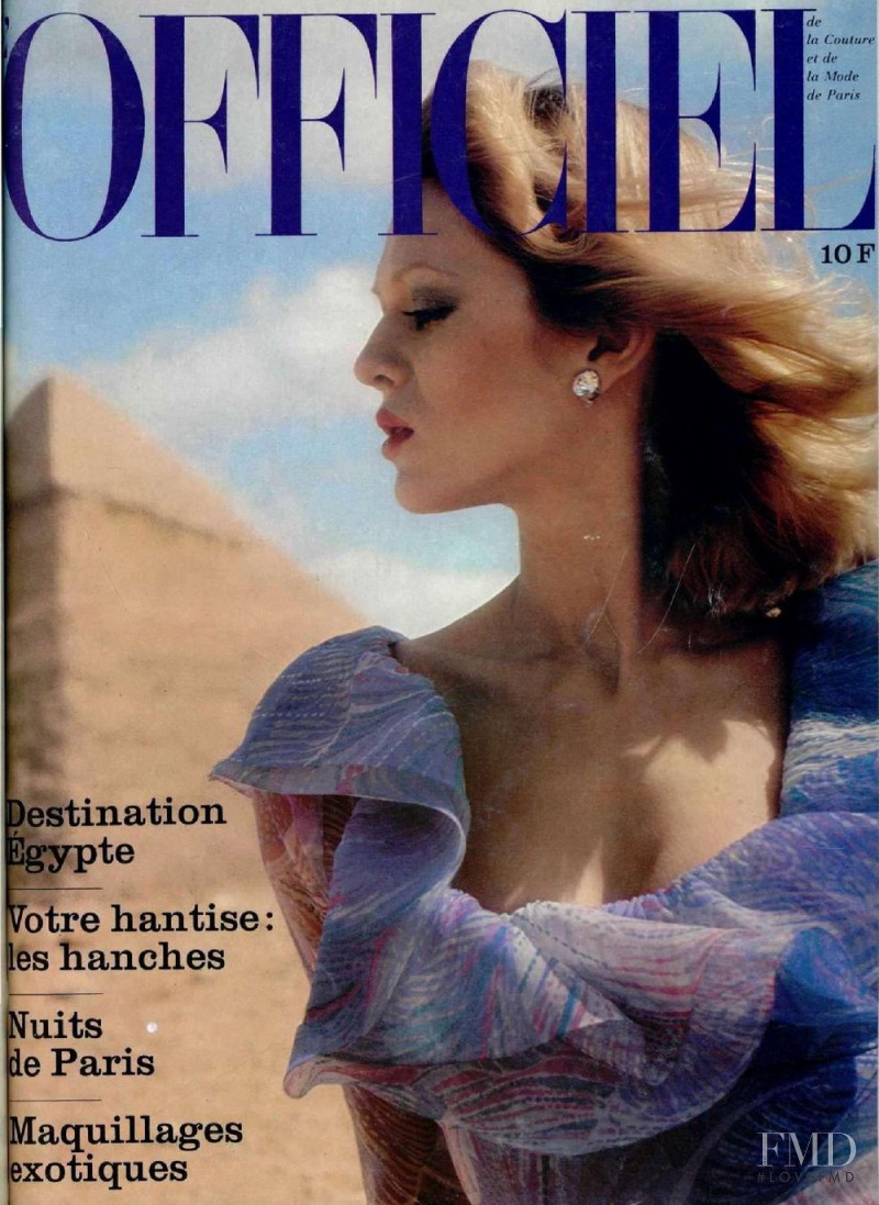  featured on the L\'Officiel France cover from April 1975