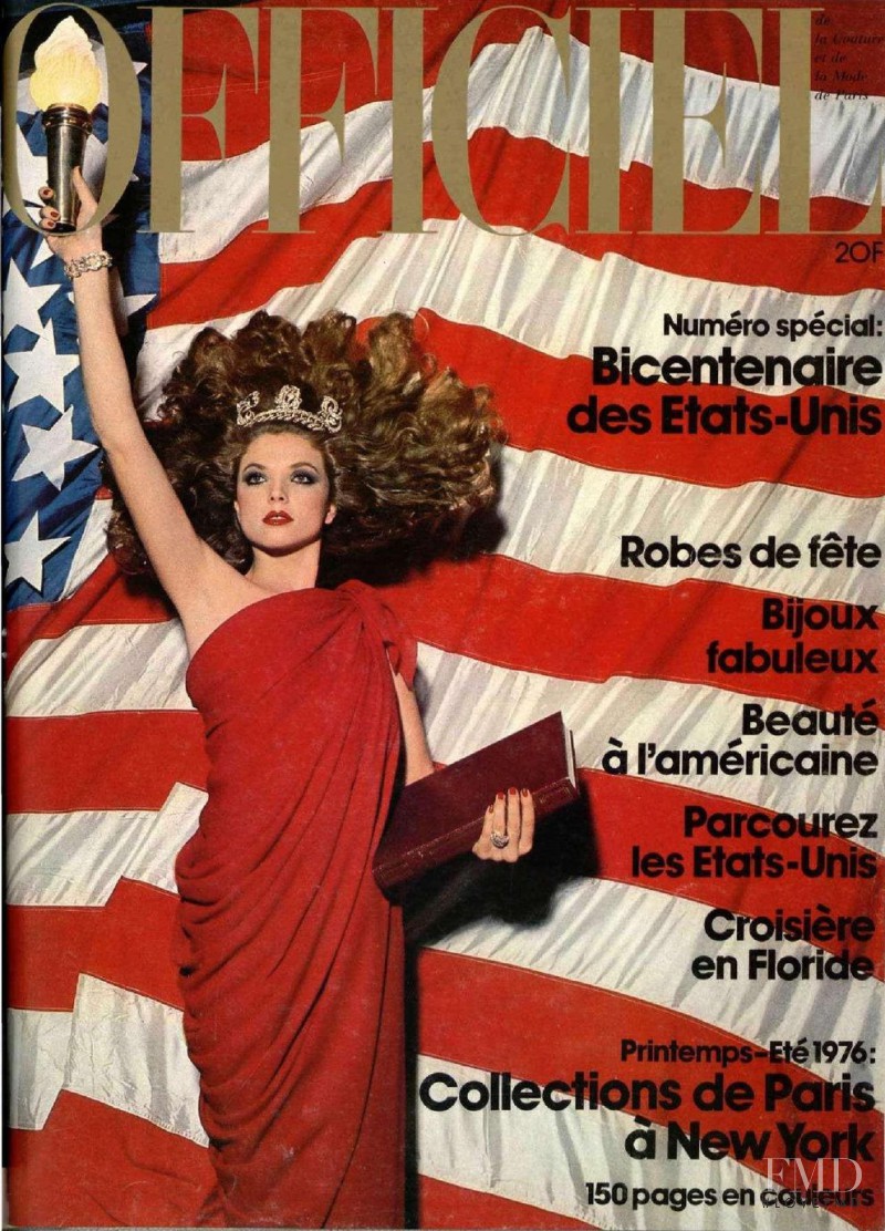  featured on the L\'Officiel France cover from December 1975