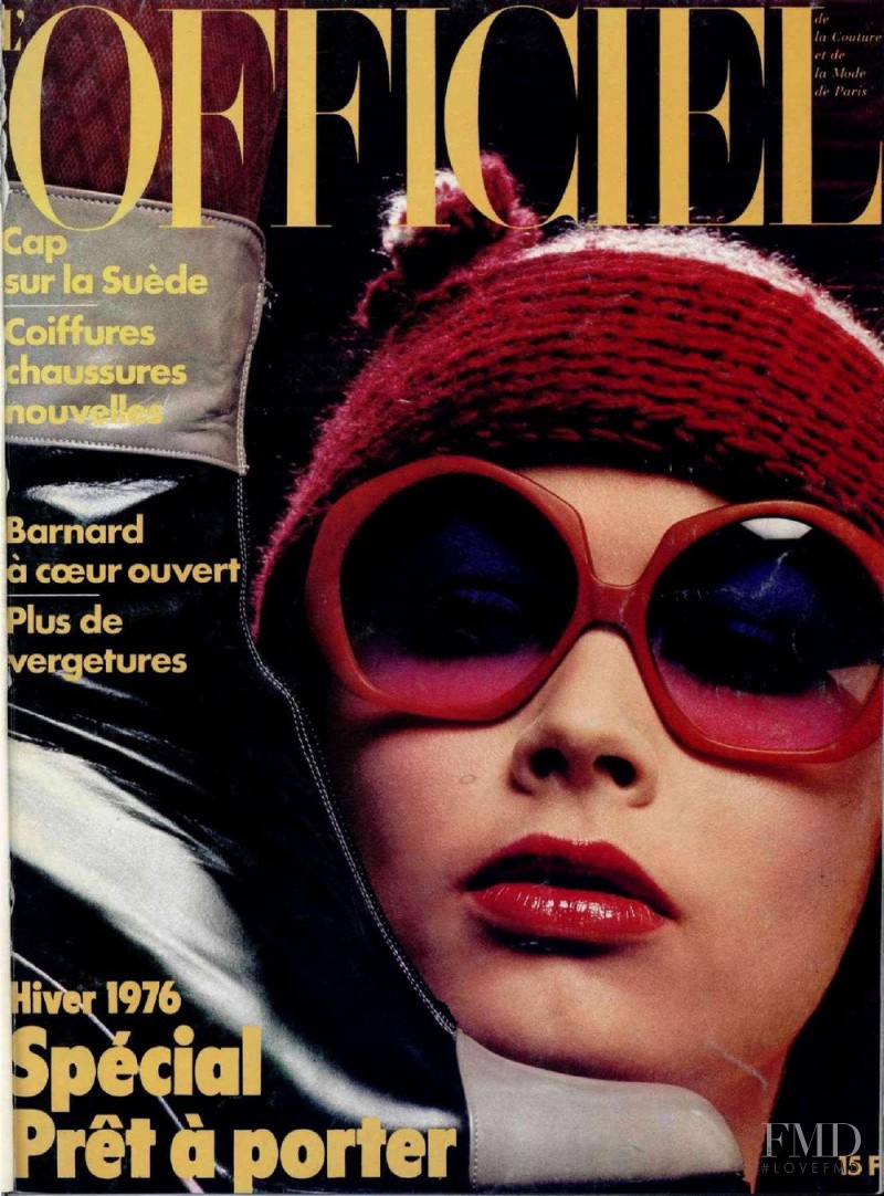  featured on the L\'Officiel France cover from October 1975