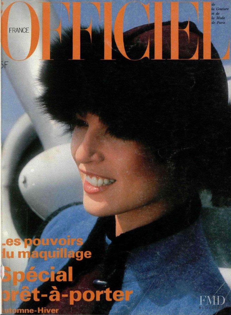  featured on the L\'Officiel France cover from September 1976