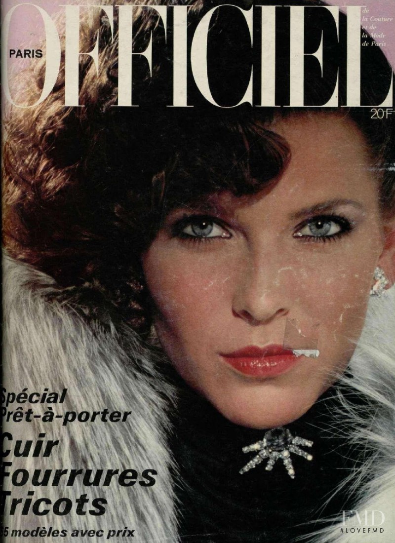  featured on the L\'Officiel France cover from October 1978