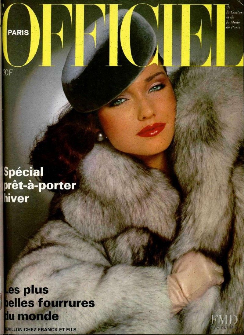  featured on the L\'Officiel France cover from October 1979