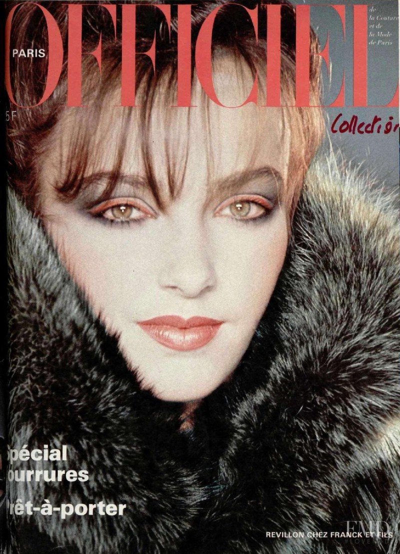  featured on the L\'Officiel France cover from October 1980