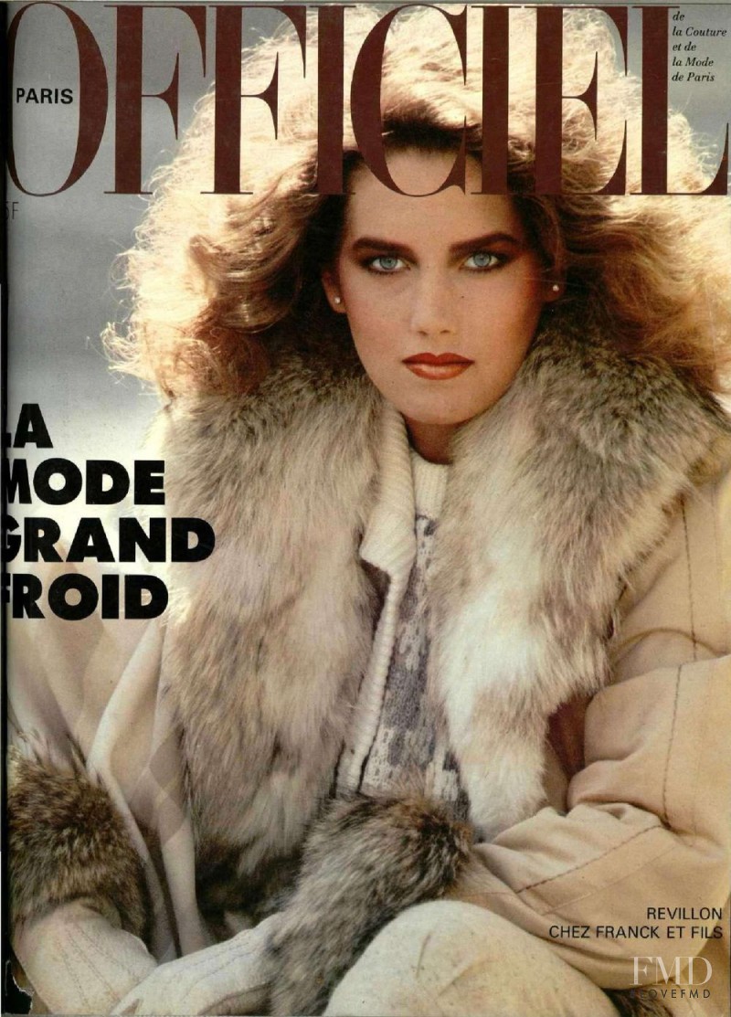  featured on the L\'Officiel France cover from November 1981