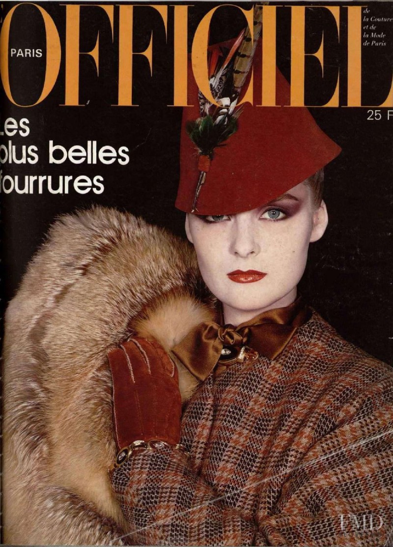  featured on the L\'Officiel France cover from October 1981